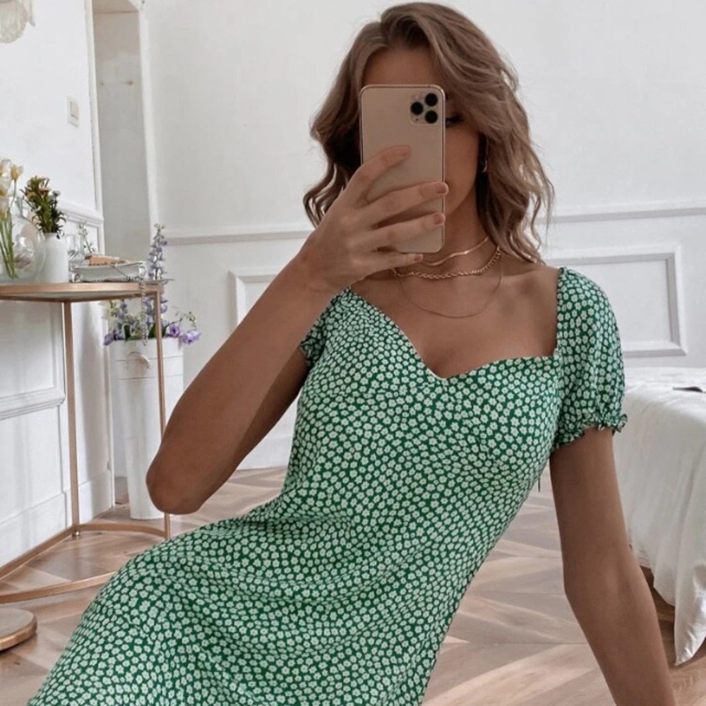 Shein floral dress